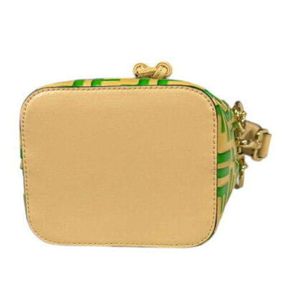 Fendi Leather Shoulder Bag Beige Montresor - Picture 5 of 8